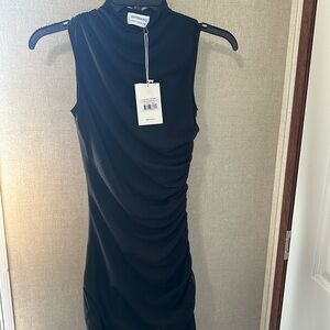 Peppermayo Fondly Mesh Maxi Dress - Black size 6